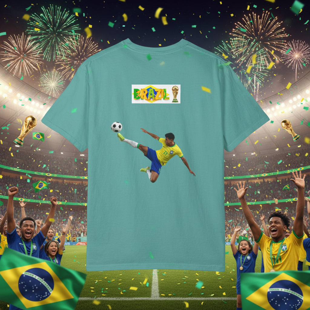 Brazil T-Shirt 100%  Cotton