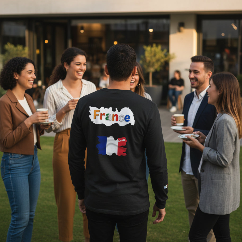France Long Sleeve Tee
