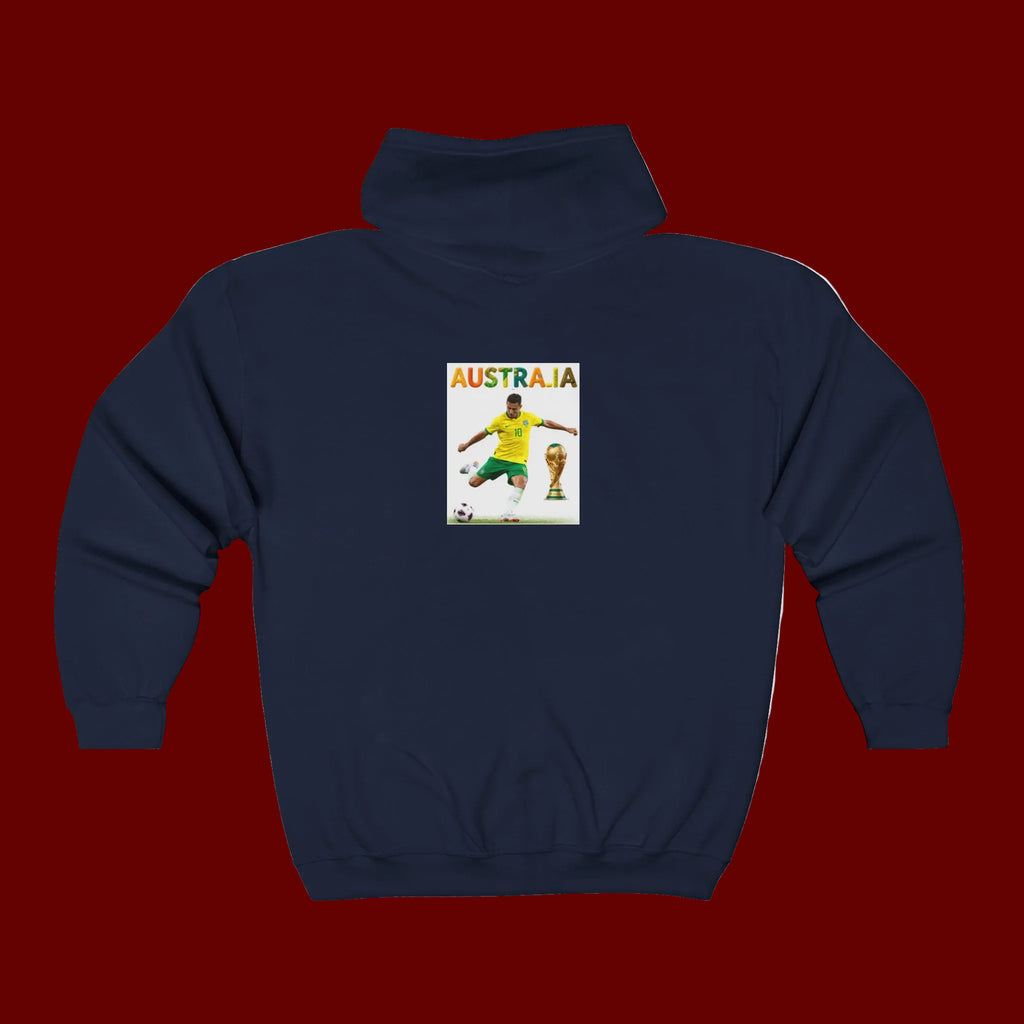 Australia Soccer Zip Hoodie
