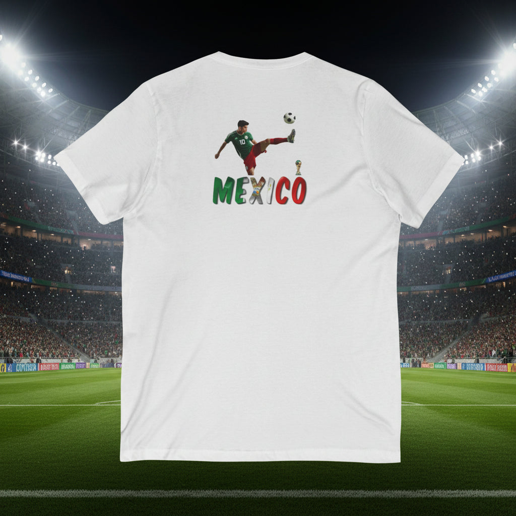 Mexico Soccer V-Neck Tee