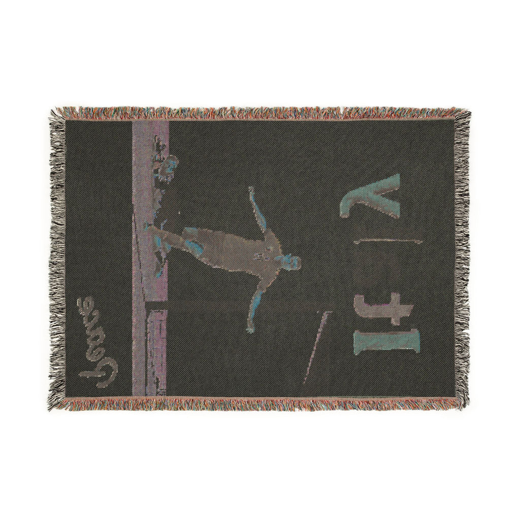 Italy Soccer Woven Blanket