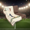 Italy Soccer Woven Blanket