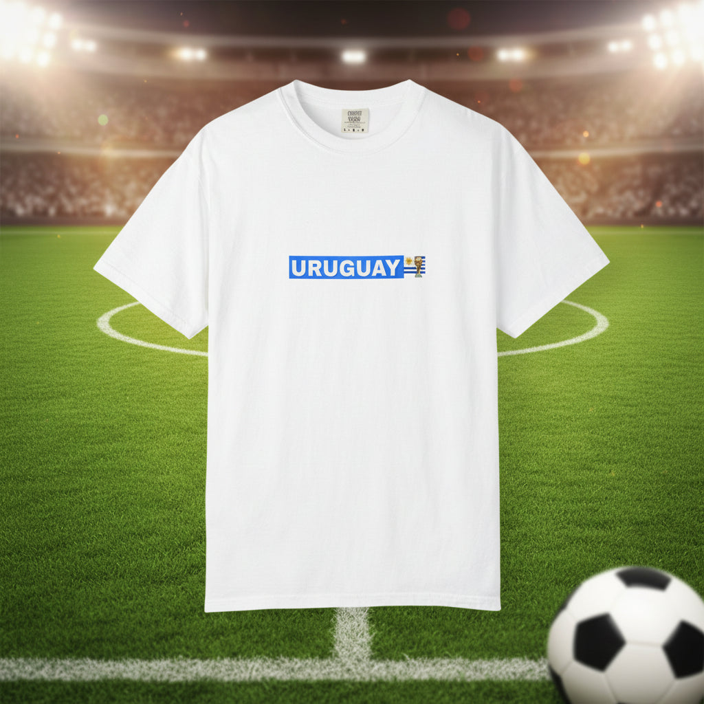 Uruguay Soccer T-Shirt 100%  Cotton