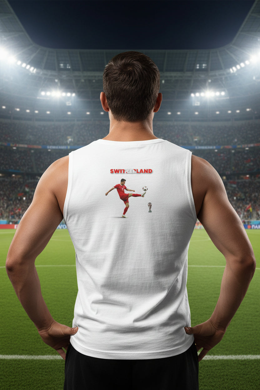 Switzerland World Cup 2026 Muscle Tank Top