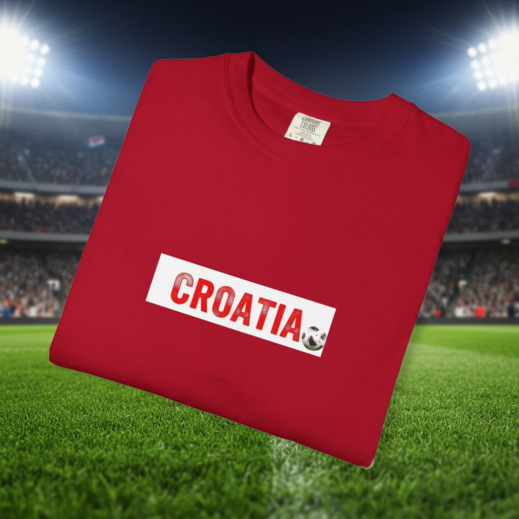 Croatia Soccer 100%  Cotton