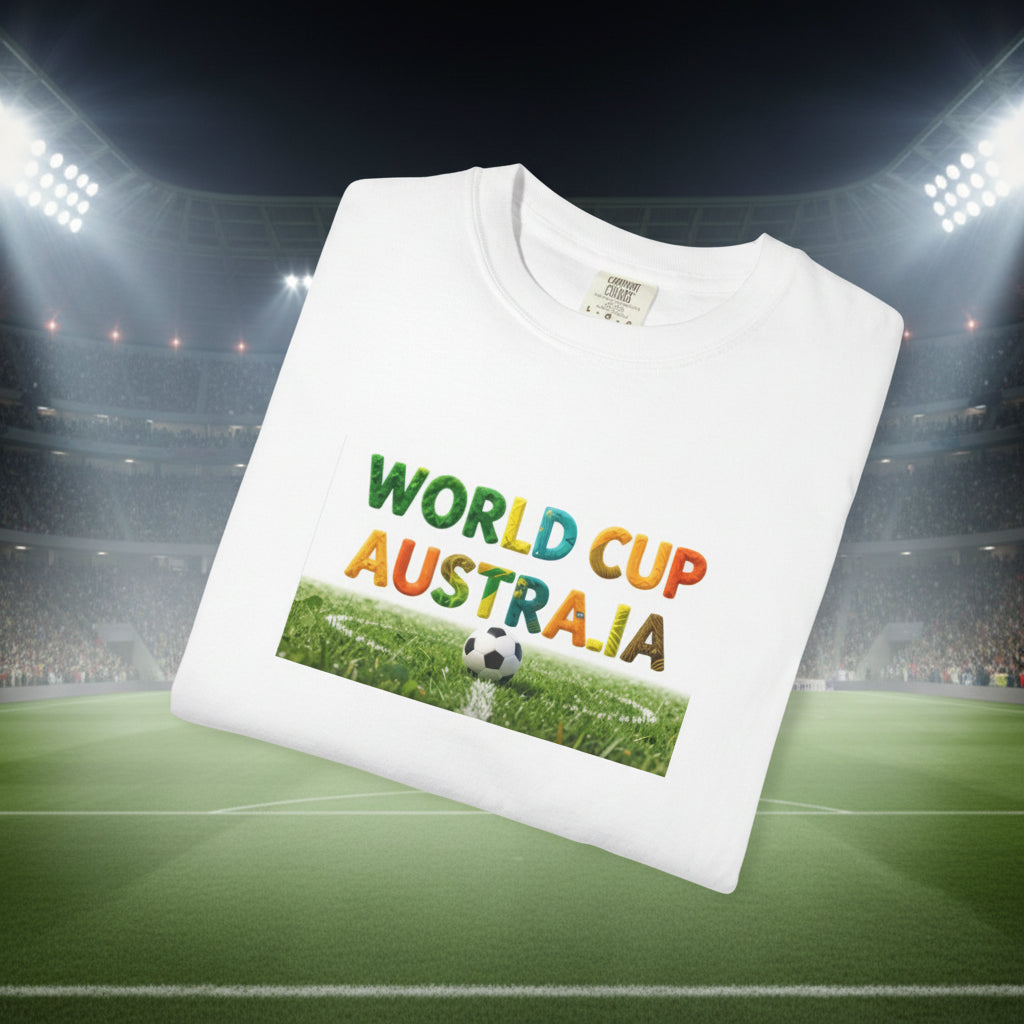Australia World Cup 2026 Soccer 100%  Cotton