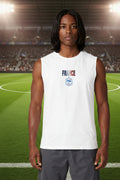 France Muscle Tank Top