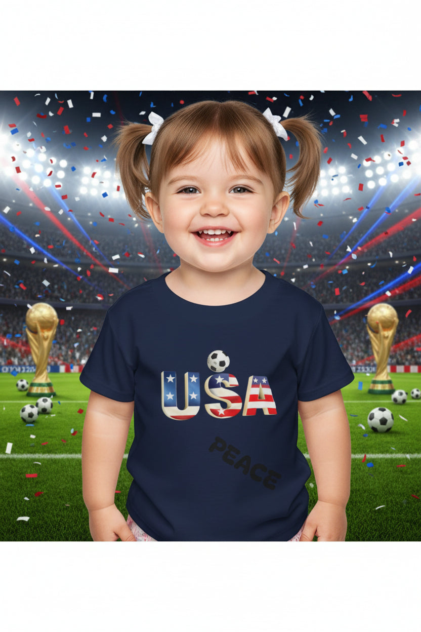 USA Soccer Toddler T‑Shirt