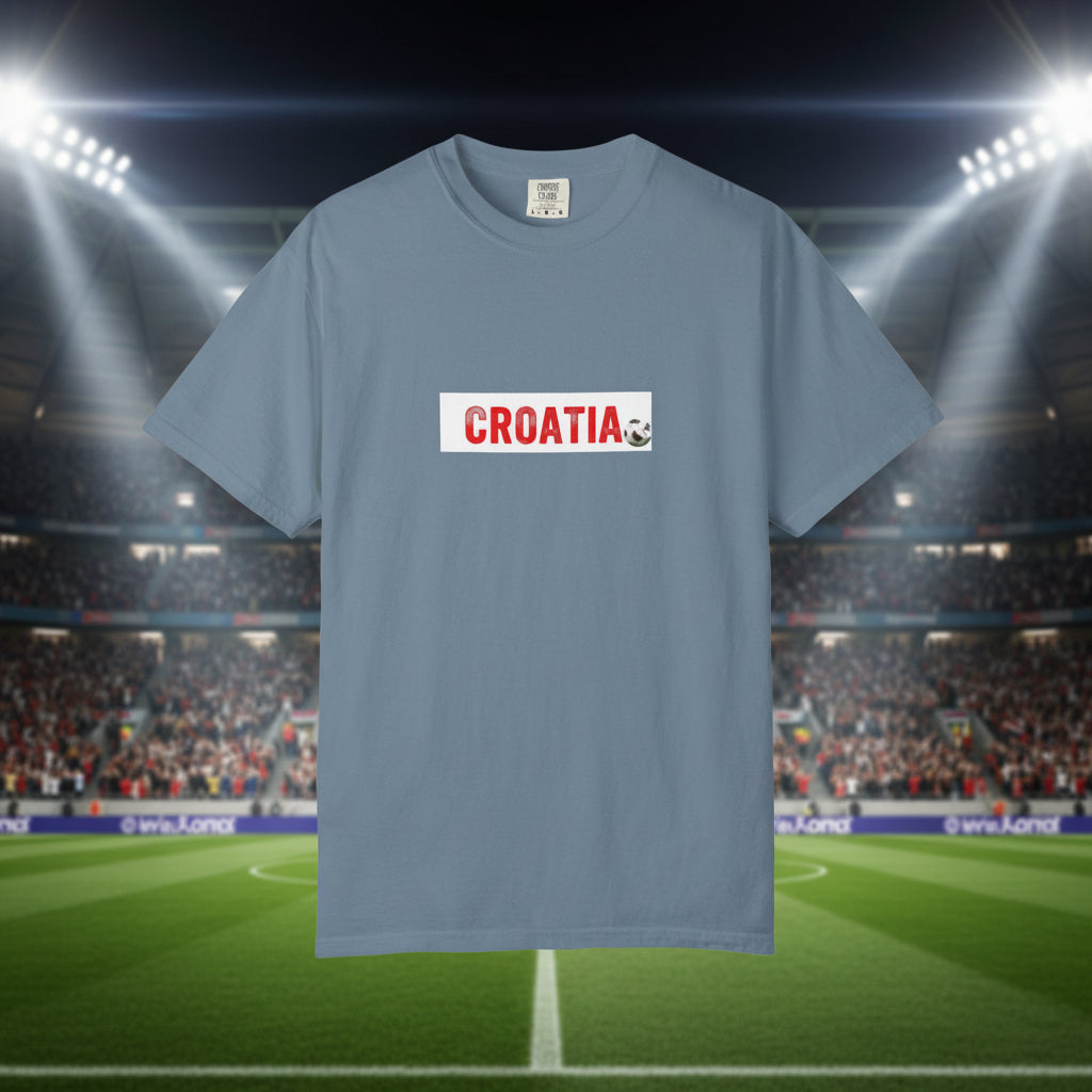 Croatia Soccer 100%  Cotton
