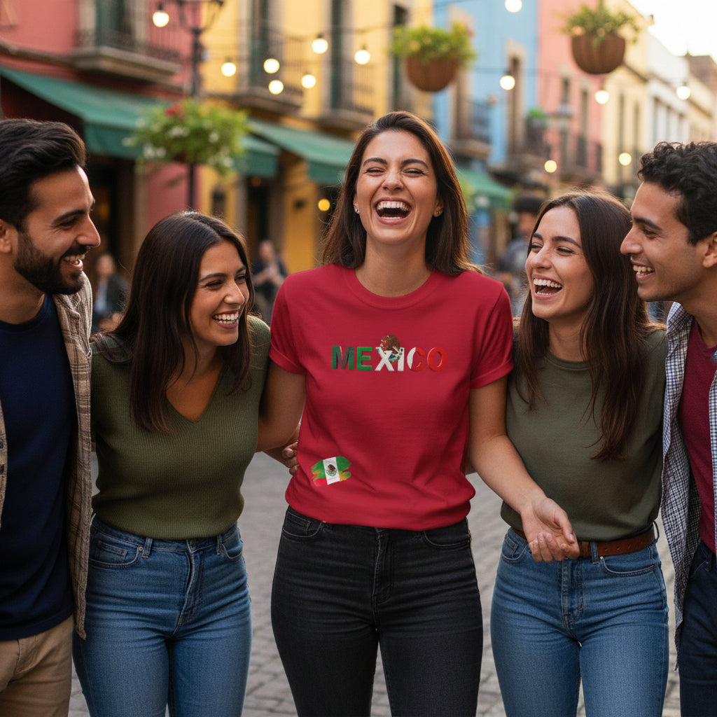 Mexico Flag T-Shirt — Peace