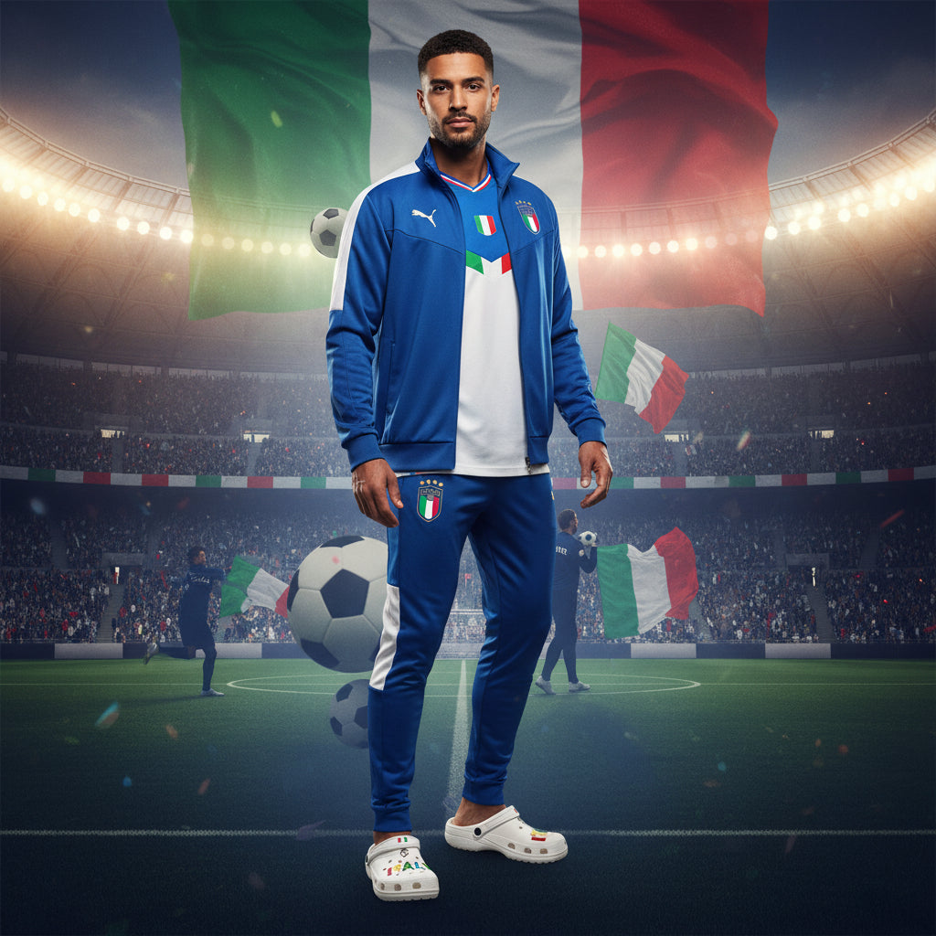 Italy soccer Clogs