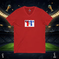 France Soccer V-Neck Tee