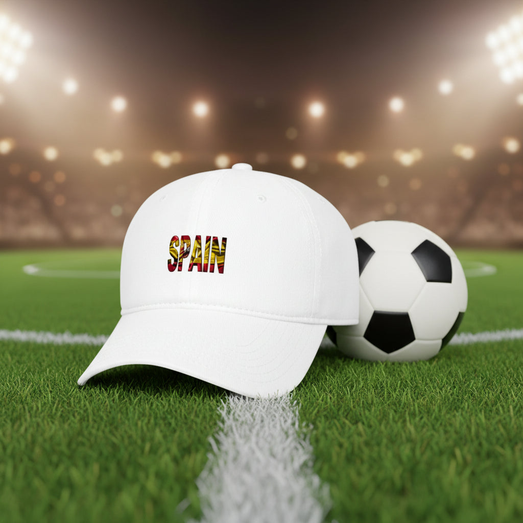 Spain Watercolor Baseball Cap