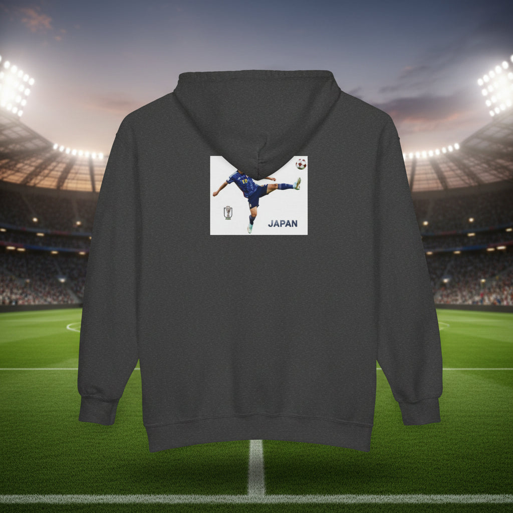 Japan Soccer Zip Hoodie