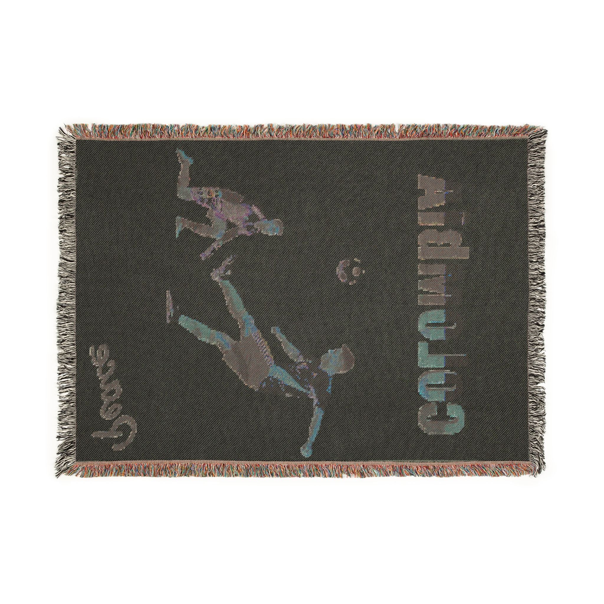 Colombia Soccer Woven Blanket
