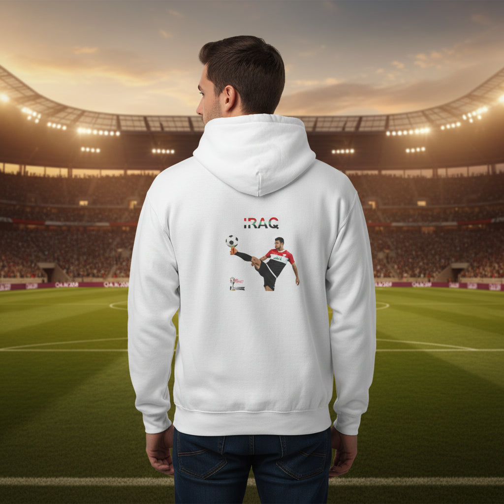 Iraq World Cup 2026 soccer Hoodie