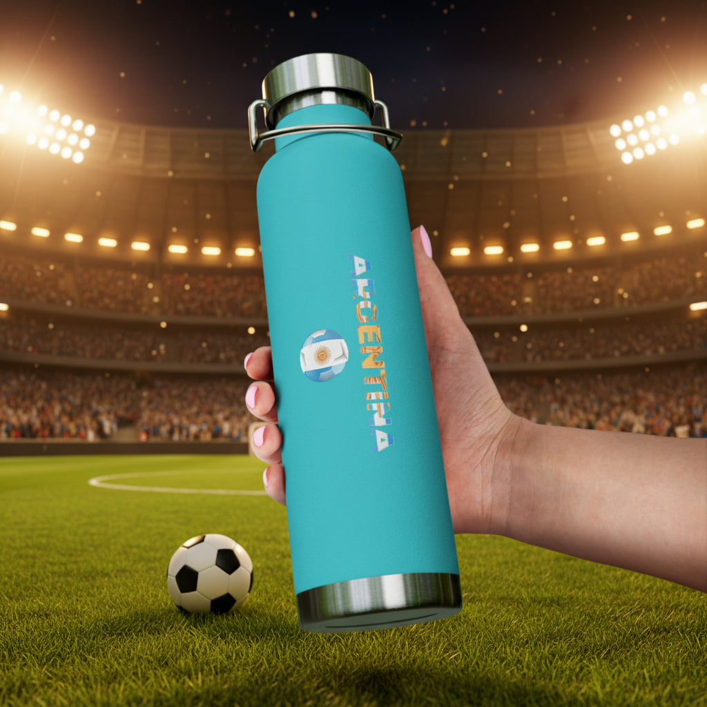 Argentina World Cup 2026 22oz Vacuum Insulated Stainless Water Bottle