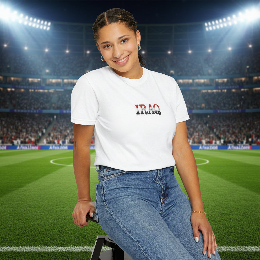 Iraq World Cup 2026 Soccer 100%  Cotton