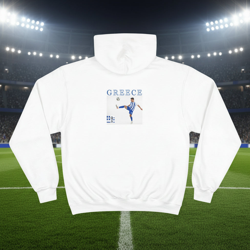 Greece Soccer Hoodie