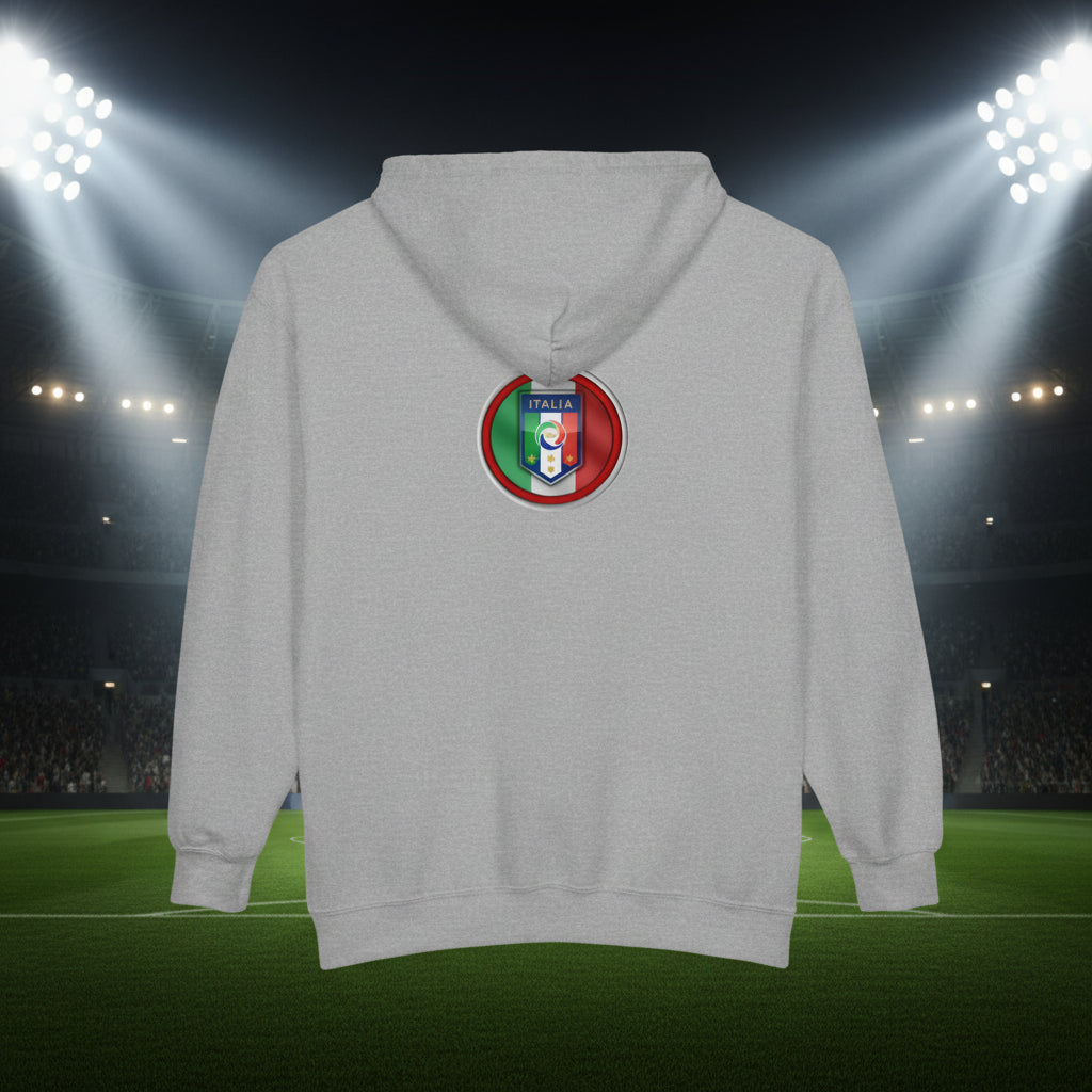 Italy World Cup 2026 Soccer Zip Hoodie