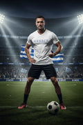 Greece World Cup 2026 Soccer V-Neck Tee