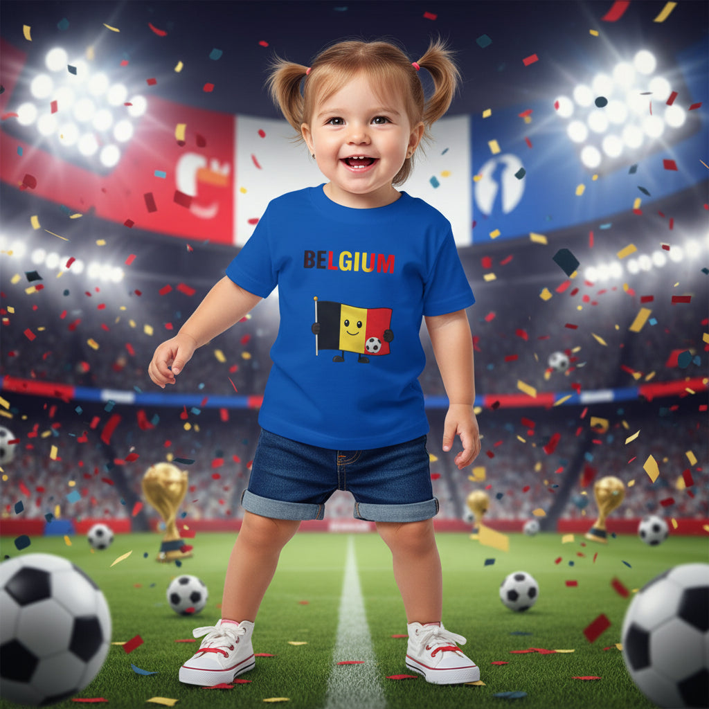 Belgium Soccer Toddler T‑Shirt