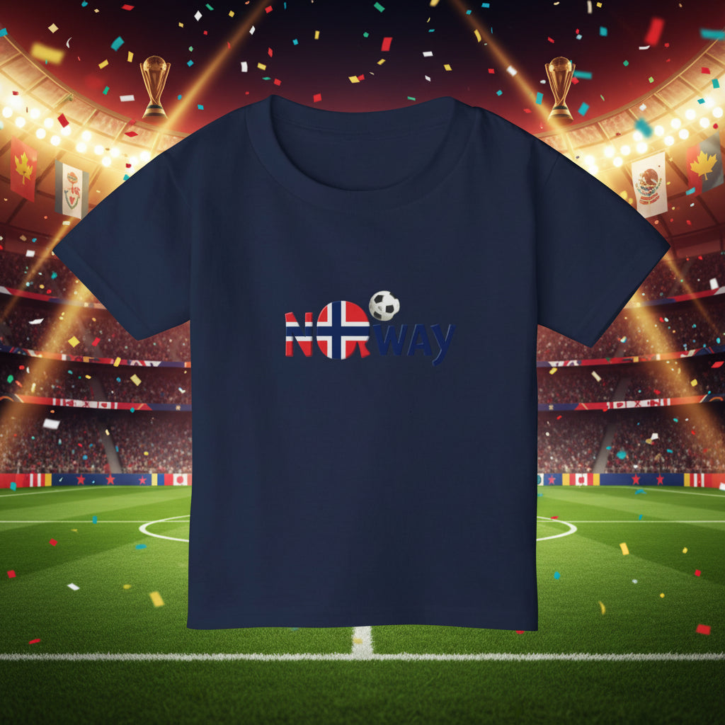 Norway Soccer Toddler T‑Shirt