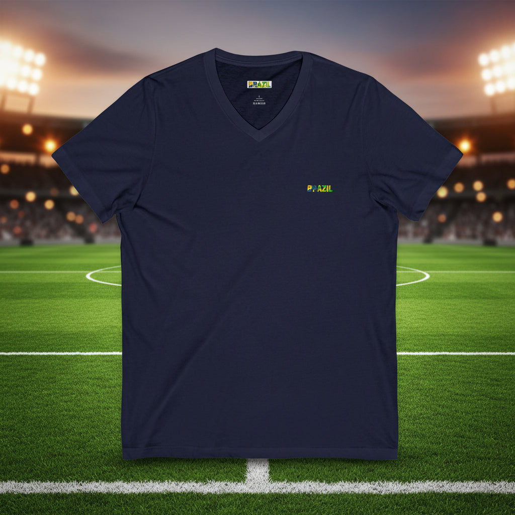 Brazil V‑Neck Tee