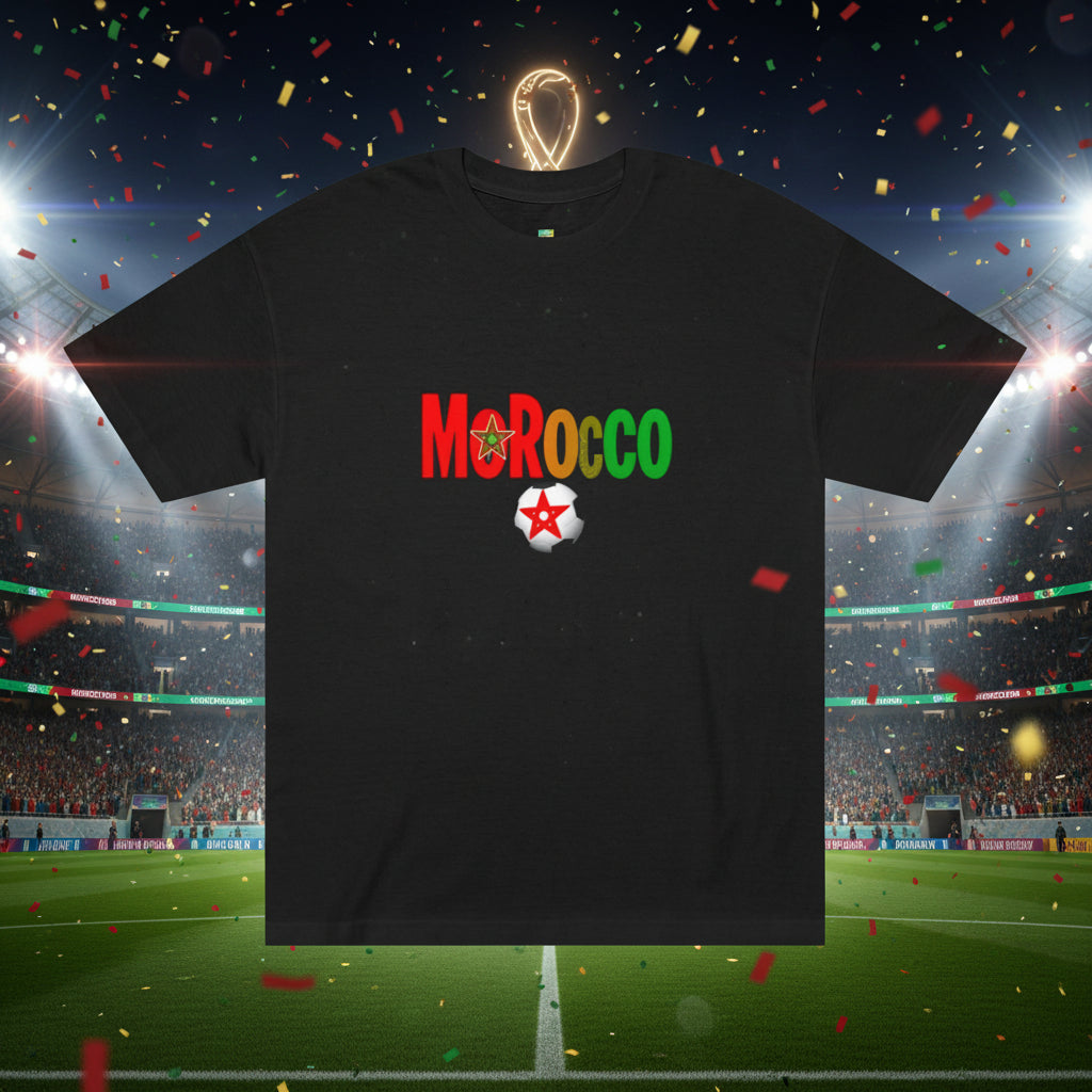 Morocco Soccer T‑Shirt
