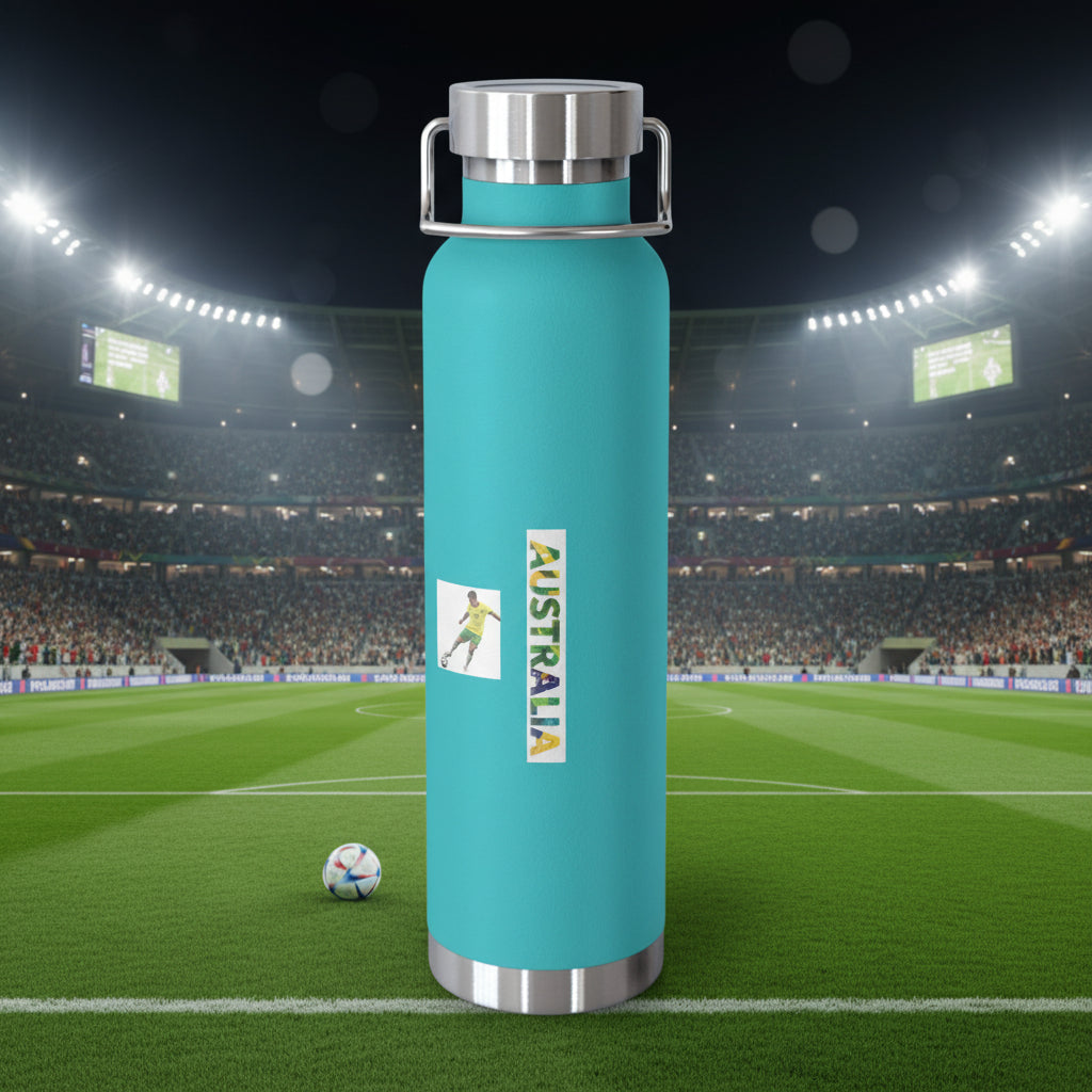 Australia 22oz Vacuum Insulated - Stainless Water Bottle