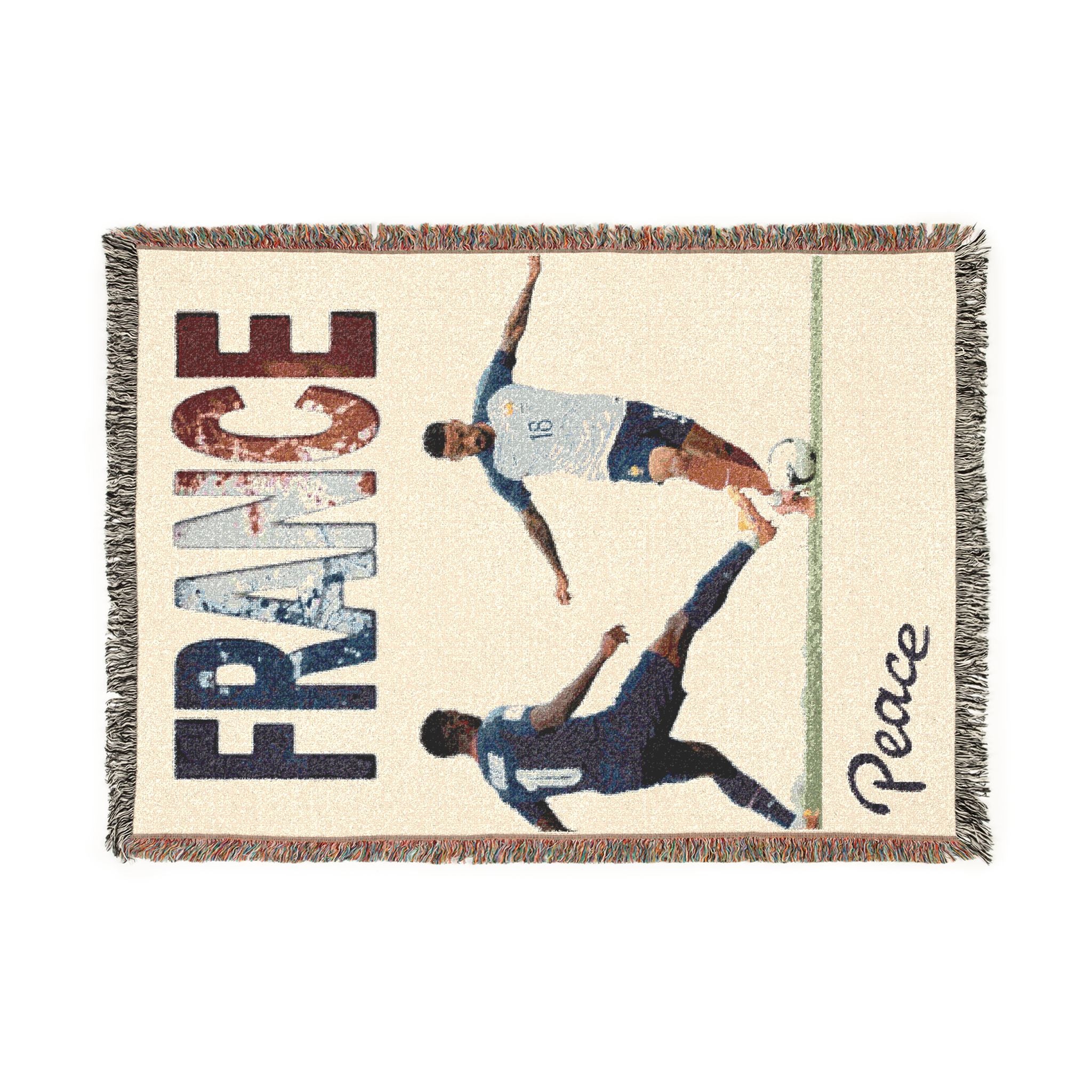 France Soccer Woven Blanket