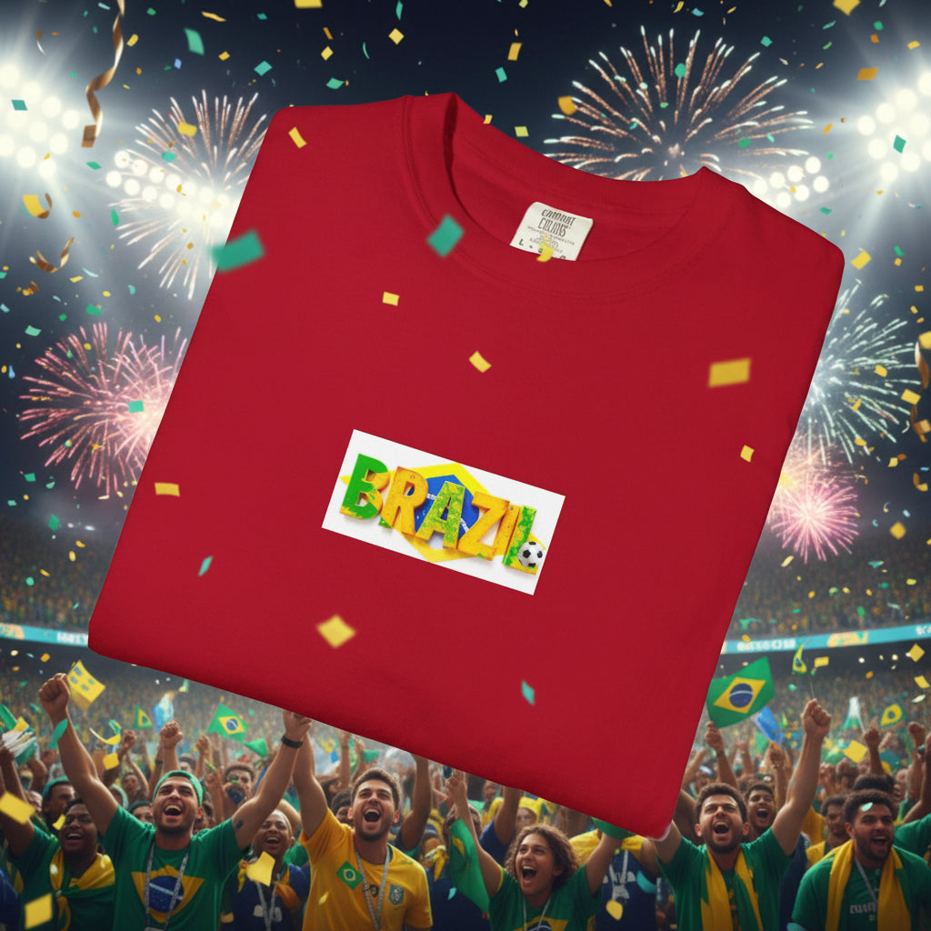 Brazil T-Shirt 100%  Cotton