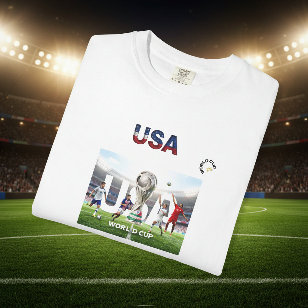 USA world cup  2026 Soccer 100%  Cotton