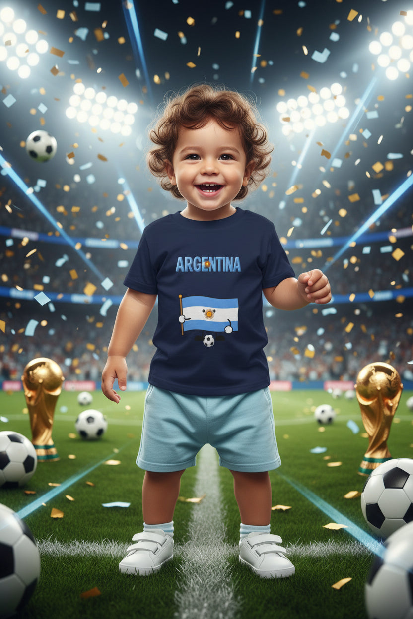 Argentina Soccer Toddler T‑Shirt