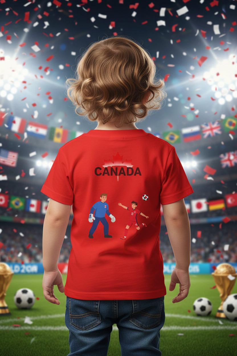 Canada Soccer Toddler T‑Shirt