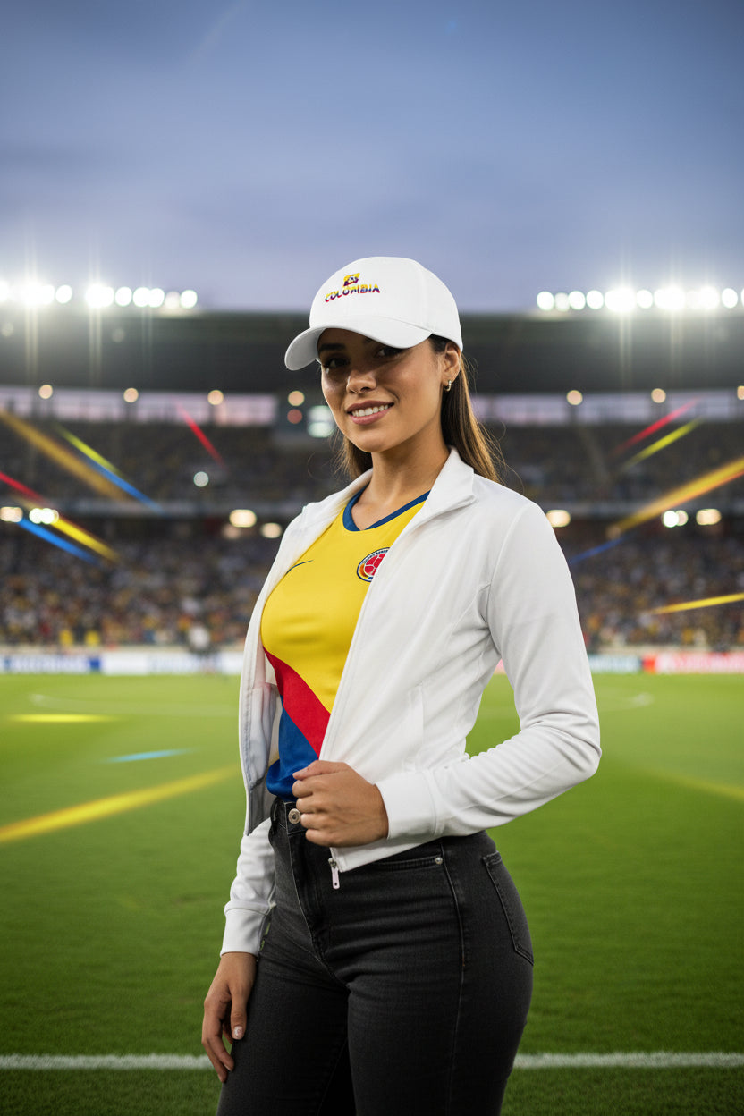 Colombia Soccer Baseball Cap