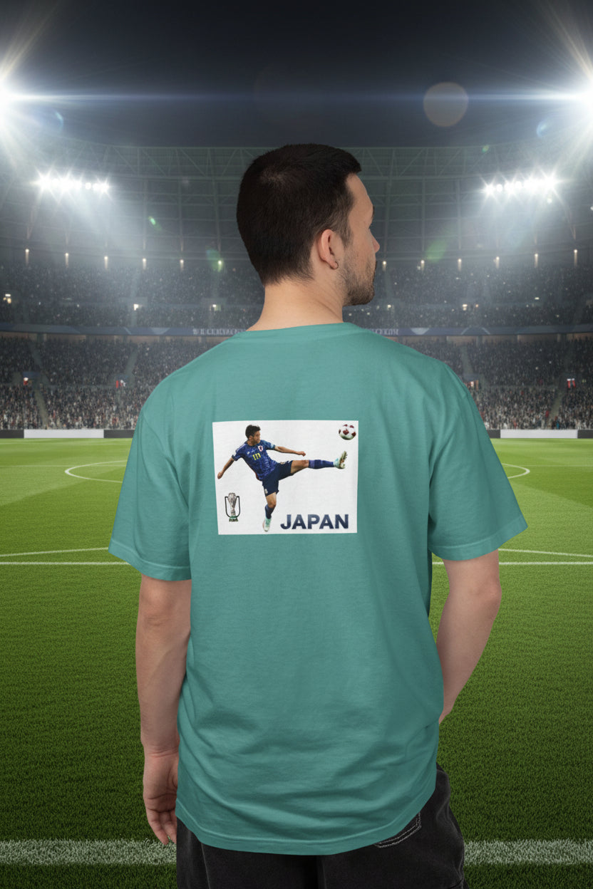 Japan Soccer 100%  Cotton