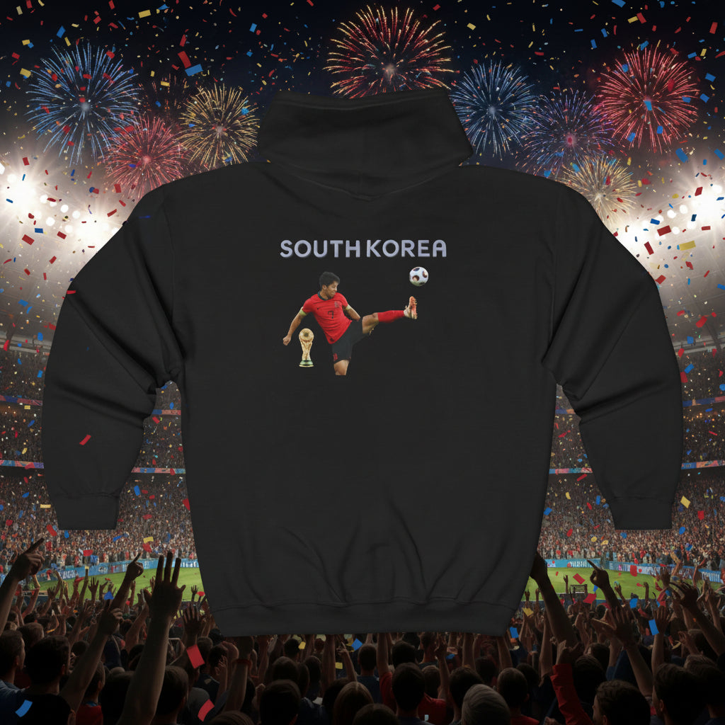 South Korea Soccer Zip Hoodie