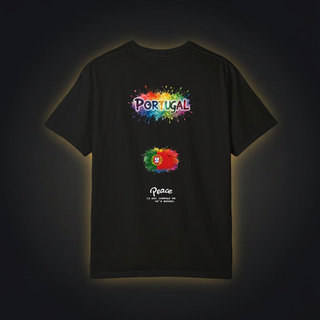 Portugal  T-Shirt — Peace message