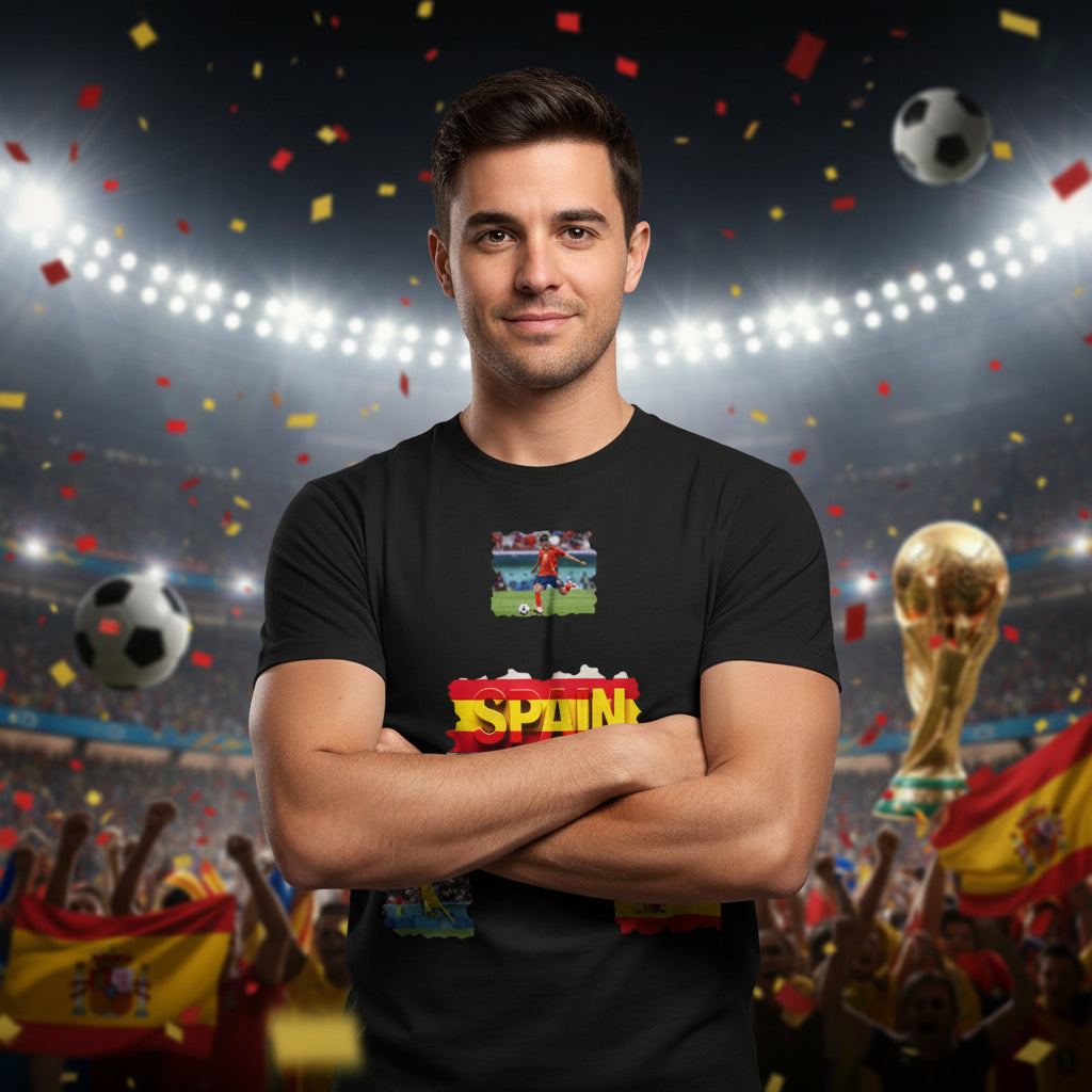 Spain Soccer T‑Shirt