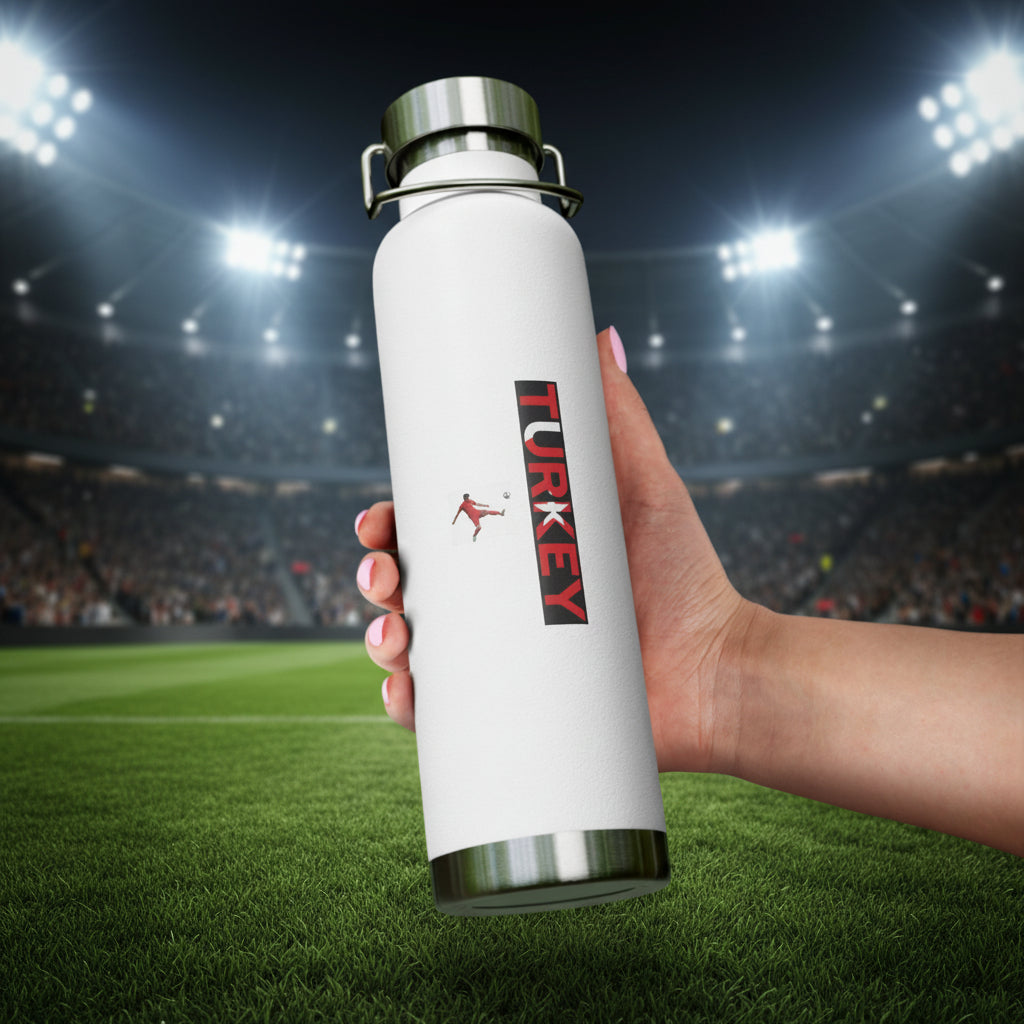 Türkiye World Cup 2026 22oz  Stainless Water Bottle