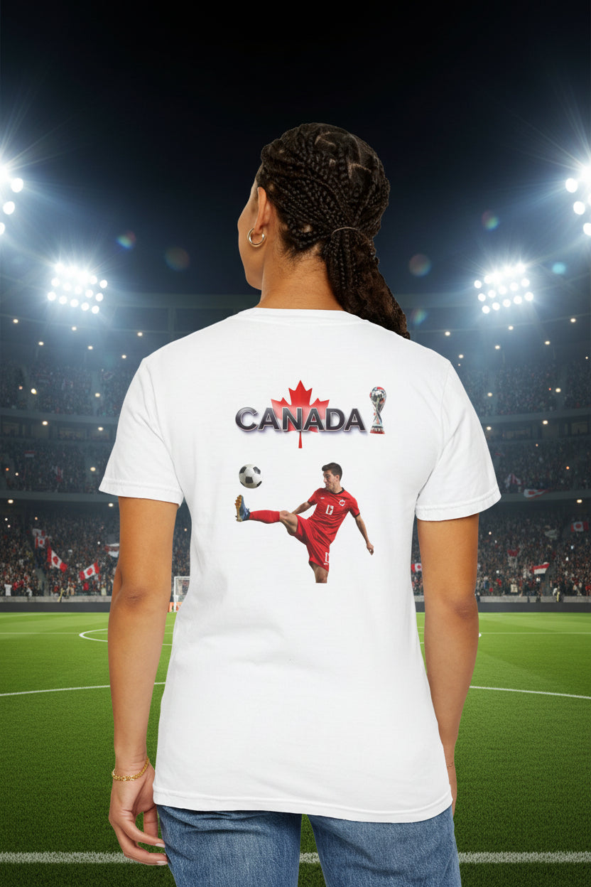 Canada World Cup 2026 Soccer 100%  Cotton