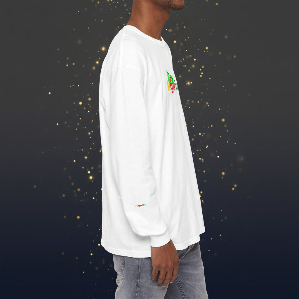 Algeria Flag Long Sleeve Tee — Peace Graphic