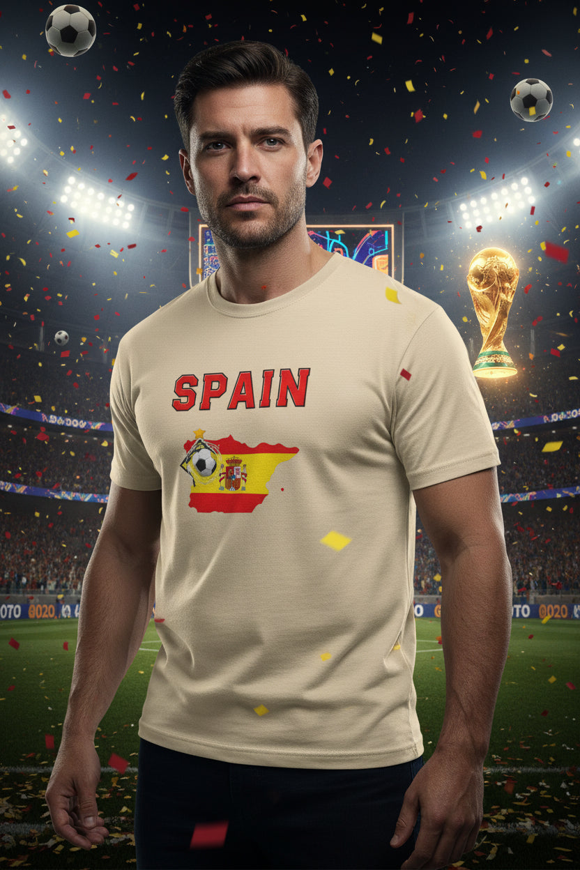 Spain Soccer T‑Shirt