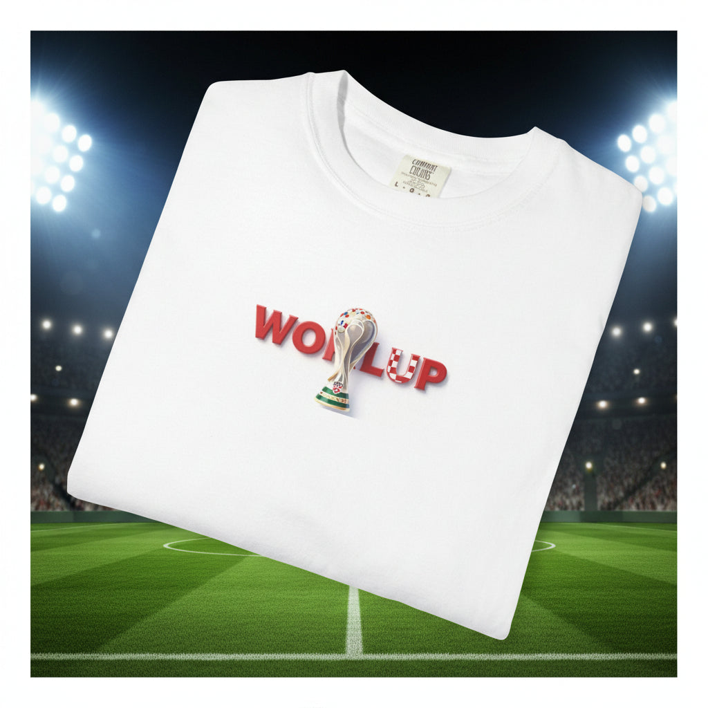 Croatia World Cup 2026 Soccer 100%  Cotton