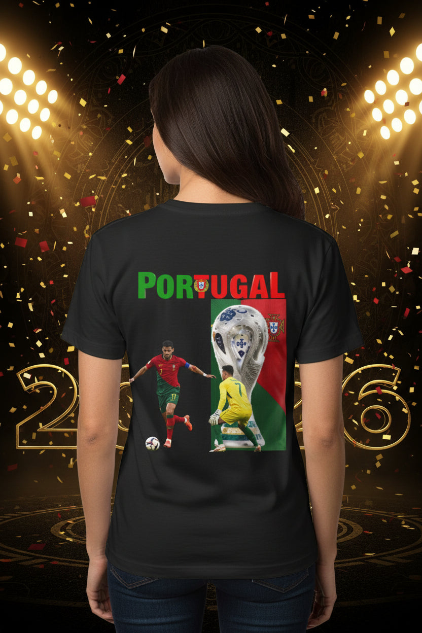 Portugal Soccer T‑Shirt
