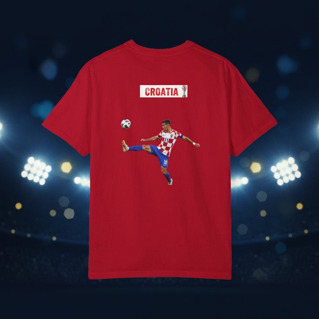 Croatia Soccer 100%  Cotton