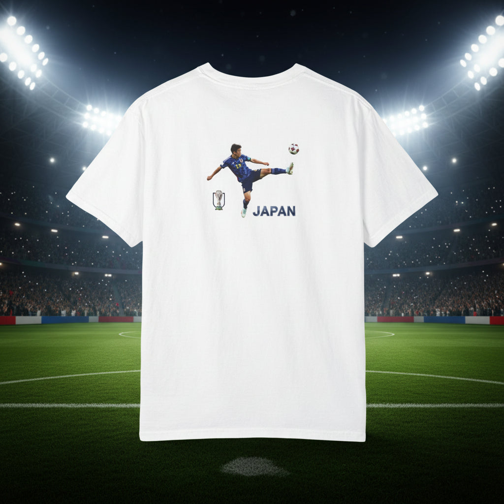 Japan Soccer 100%  Cotton