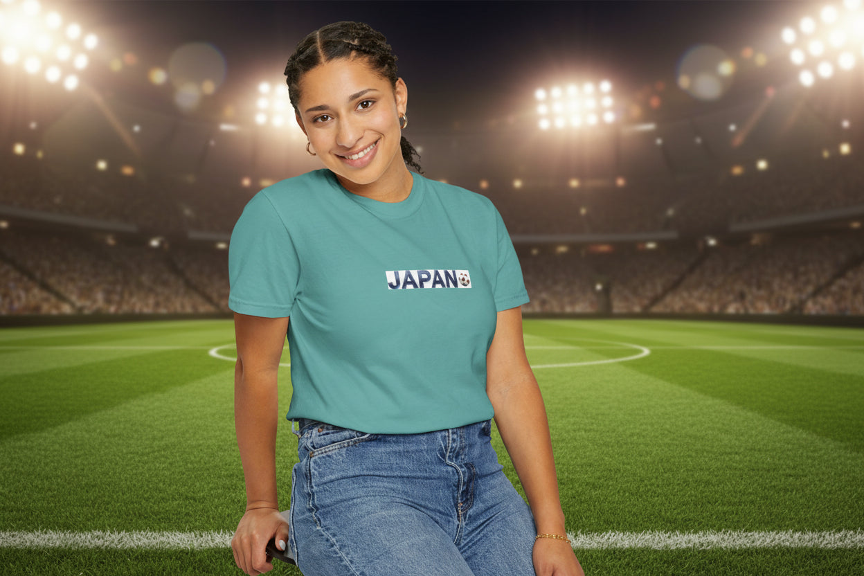 Japan Soccer 100%  Cotton