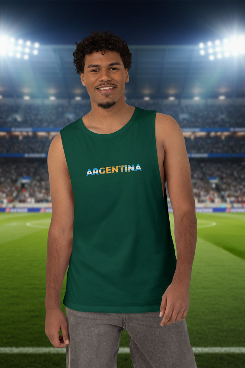Argentina Soccer Tank Top